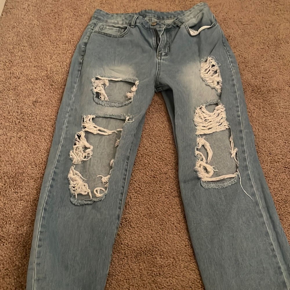 Shein jeans mom style